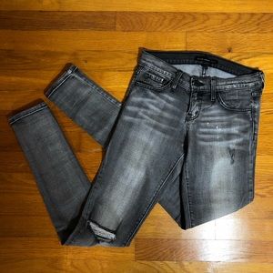 jeans • flying monkey distressed skinny denim